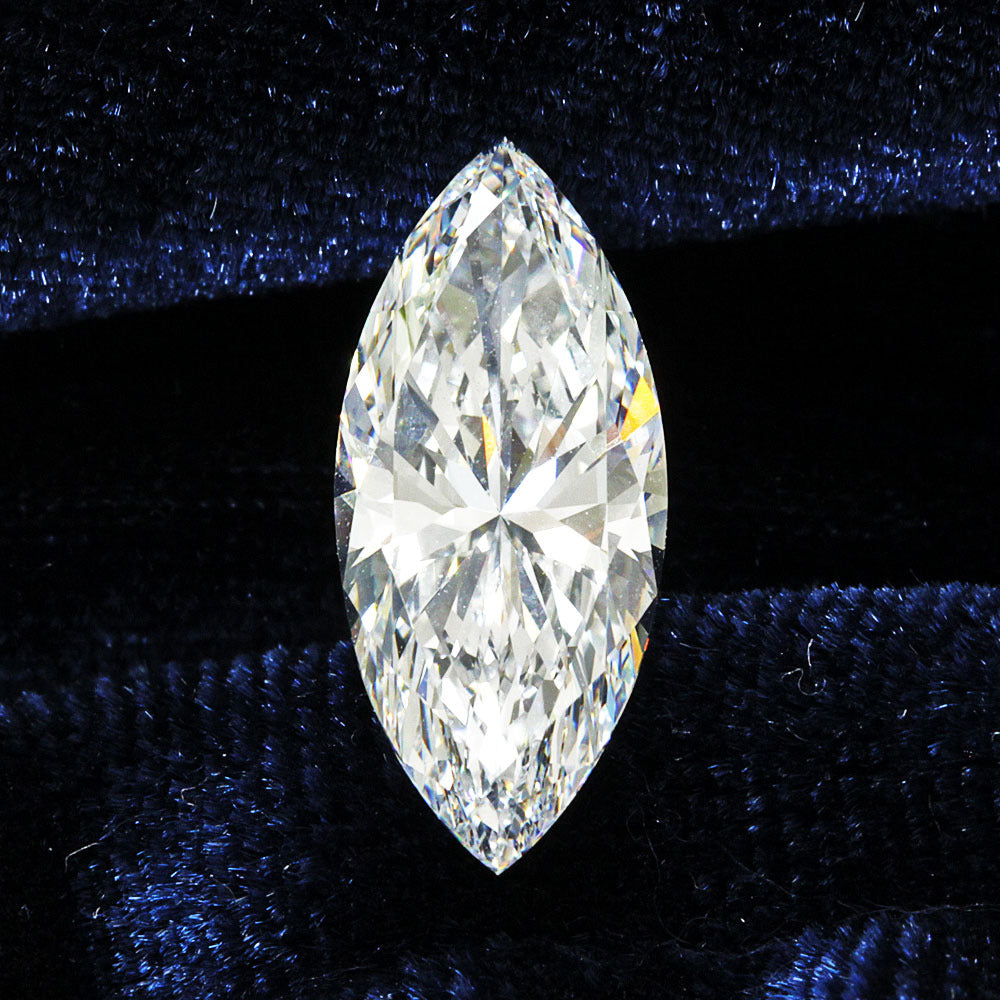 2.01ct Dカラー Flawless EX TYPE2A 天然 ダイヤモンド マーキースカット ルース 【 GIA 鑑定書付 】