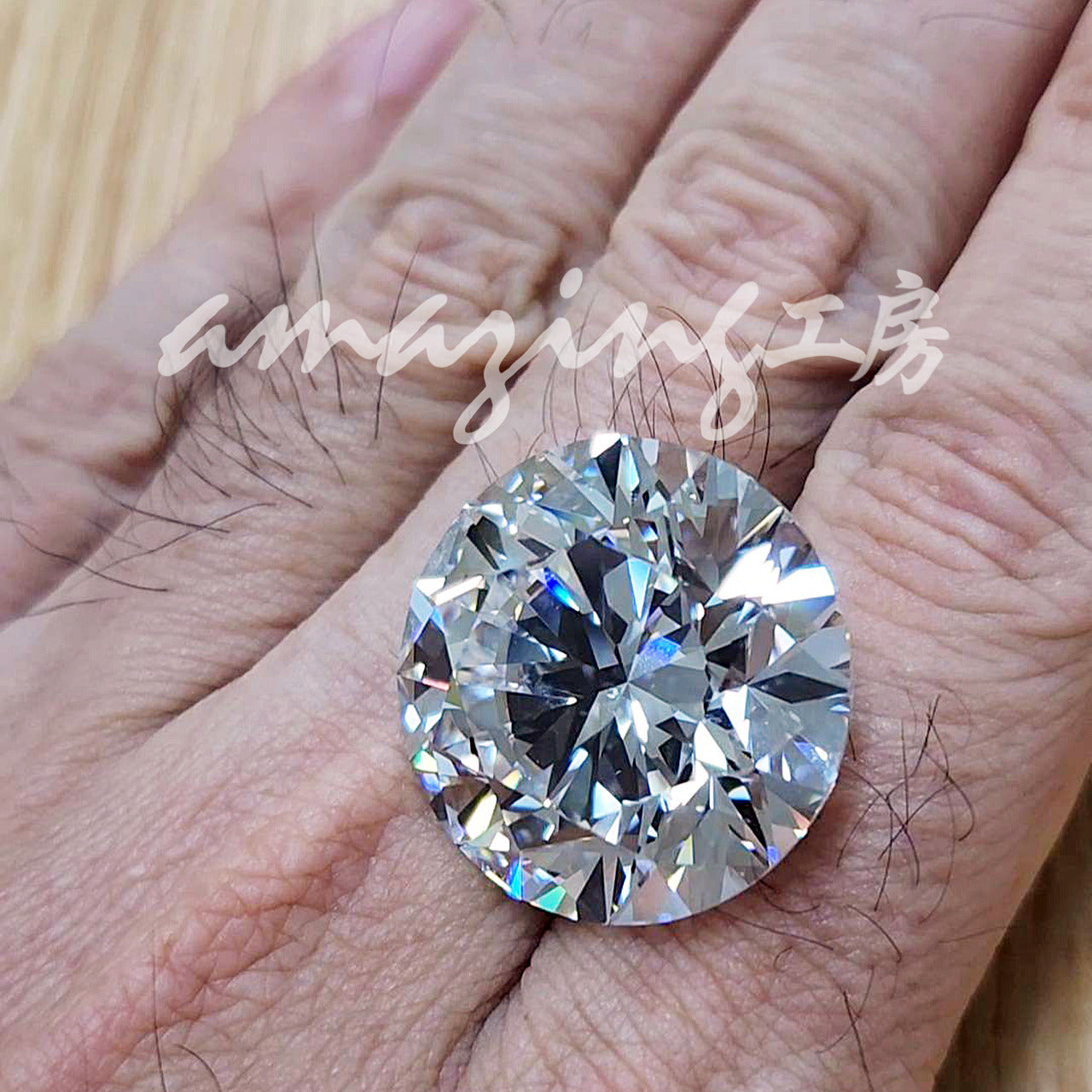 The world's largest! Highest quality! GIA D FL 3EX Type2a