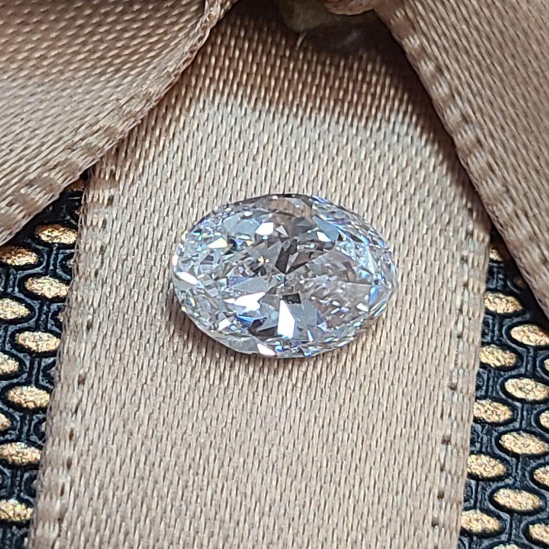 世界最高品質! 1ct D IF EX オーバル 天然 ダイヤモンド ルース 【 GIA 鑑定書付 】