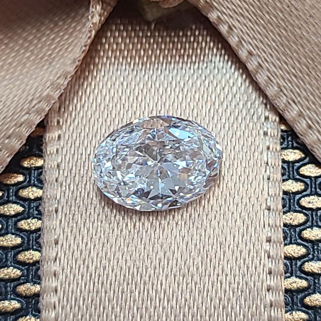 世界最高品質! 1ct D IF EX オーバル 天然 ダイヤモンド ルース 【 GIA 鑑定書付 】