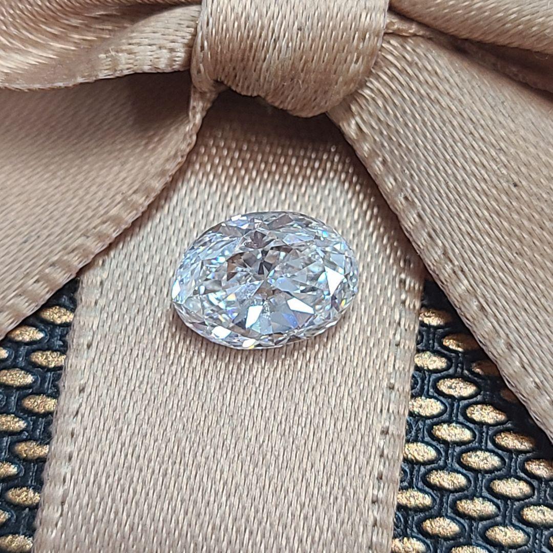 世界最高品質! 1ct D IF EX オーバル 天然 ダイヤモンド ルース 【 GIA 鑑定書付 】