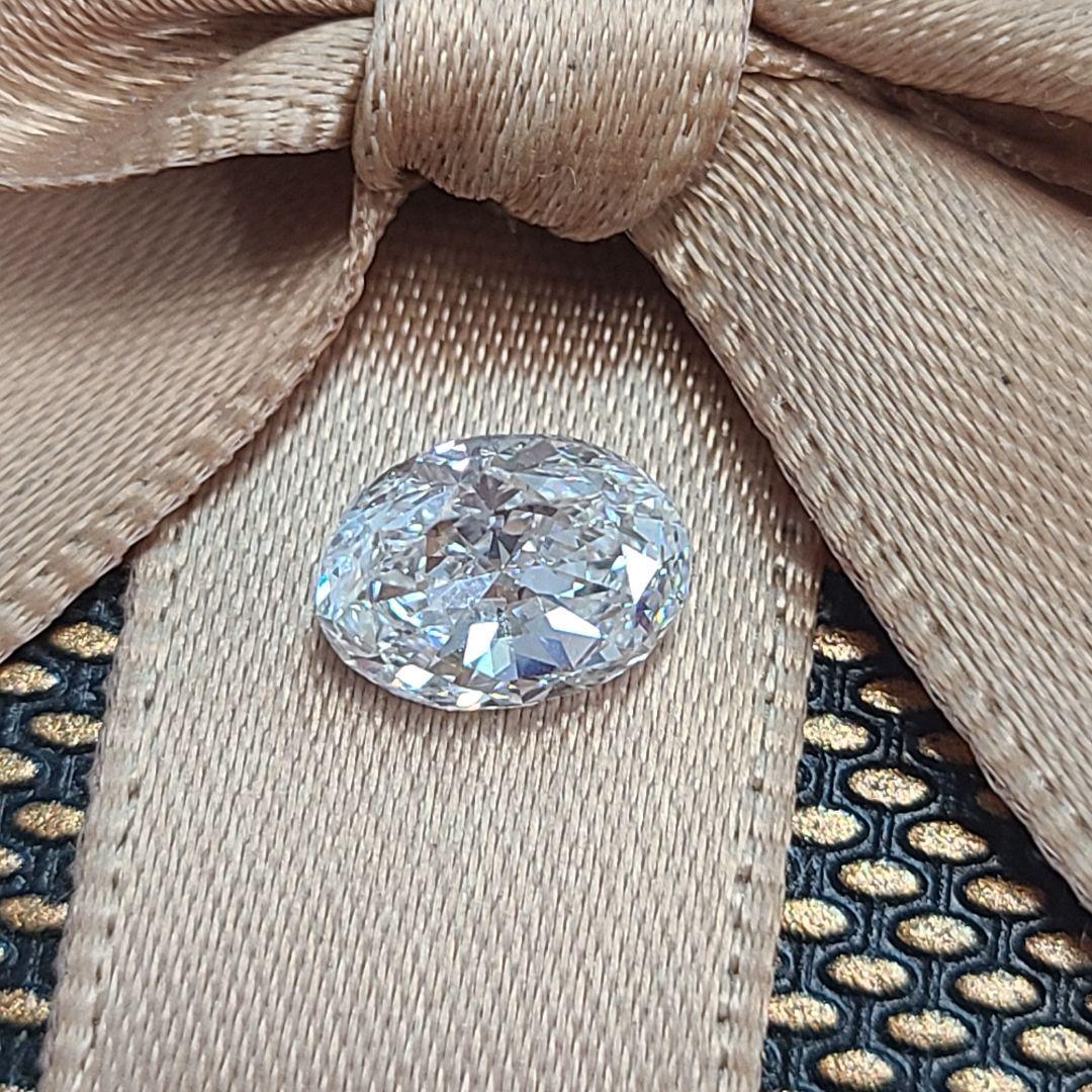世界最高品質! 1ct D IF EX オーバル 天然 ダイヤモンド ルース 【 GIA 鑑定書付 】