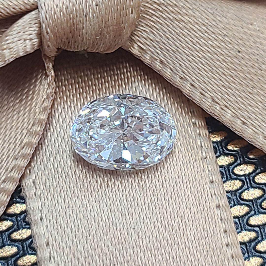 世界最高品質! 1ct D IF EX オーバル 天然 ダイヤモンド ルース 【 GIA 鑑定書付 】
