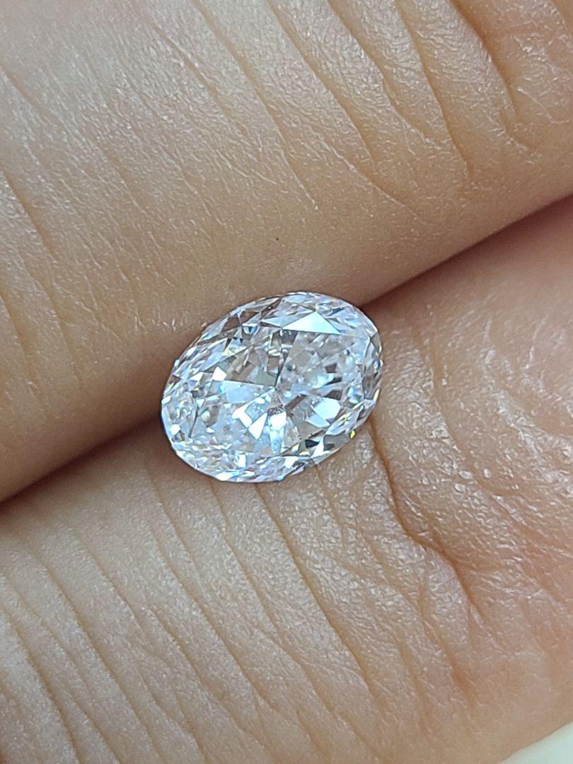 世界最高品質! 1ct D IF EX オーバル 天然 ダイヤモンド ルース 【 GIA 鑑定書付 】