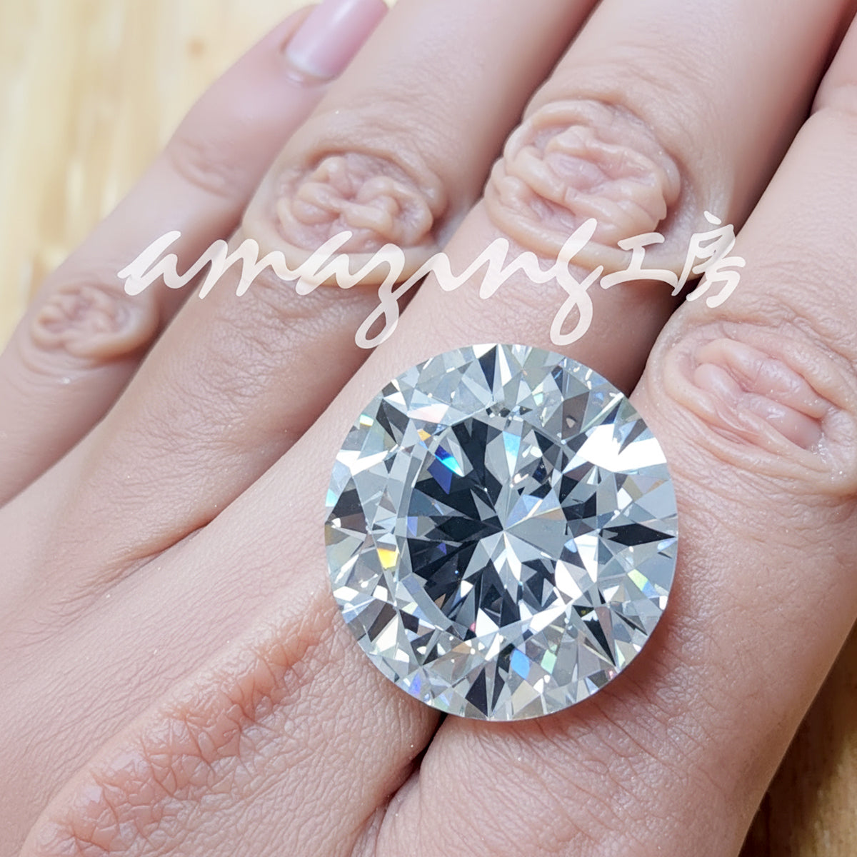 世界最大！最高品質！ GIA 52.09ct D FL 3EX TYPE2A 天然ダイヤモンド