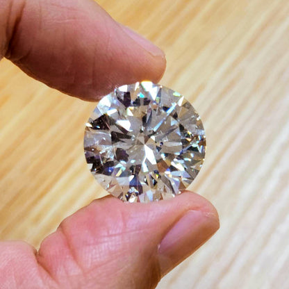 26.06 ct L SI-2 3EX natural diamond loose with CGL grading report