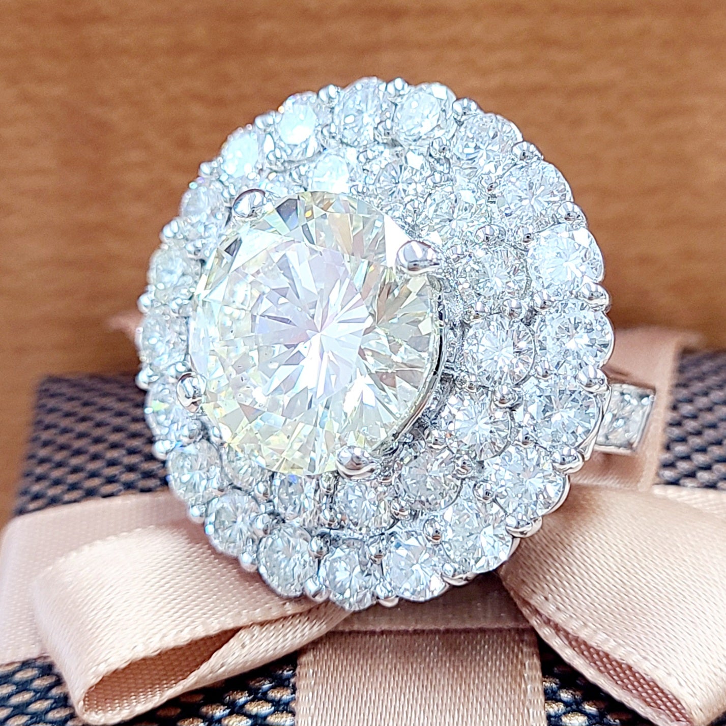11.158ct 天然ダイヤモンド プラチナ リング Pt950 指輪 4月誕生石【中央宝石研究所鑑定】