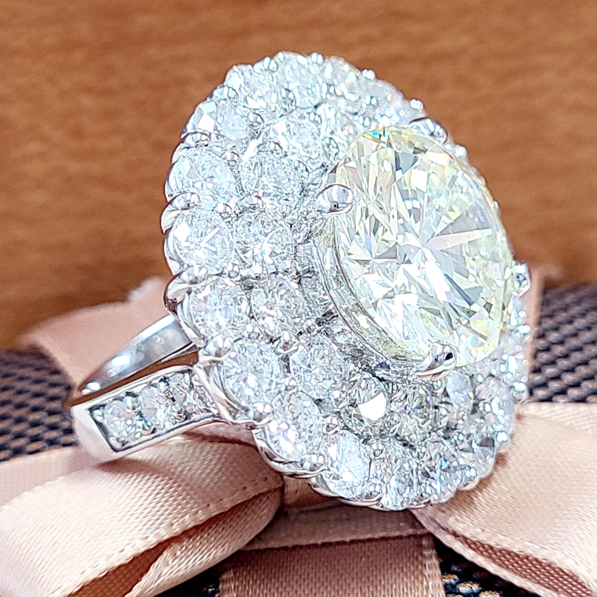Dカラー 1.004ct 天然ダイヤモンド プラチナ PT900 リング 指輪【鑑定