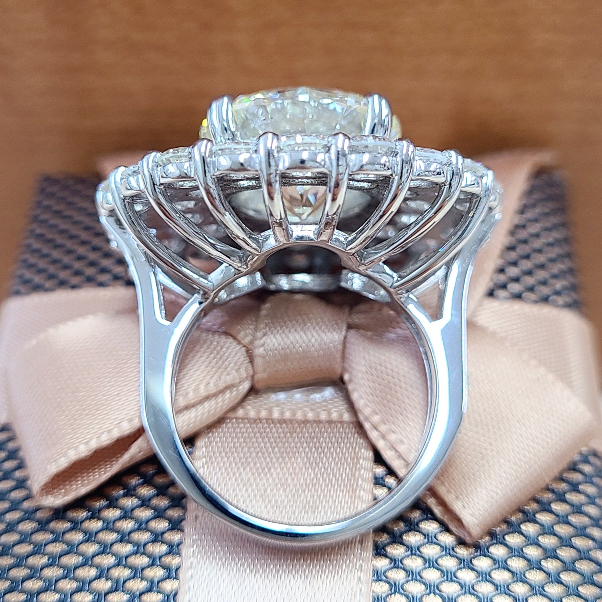 Dカラー 1.004ct 天然ダイヤモンド プラチナ PT900 リング 指輪【鑑定