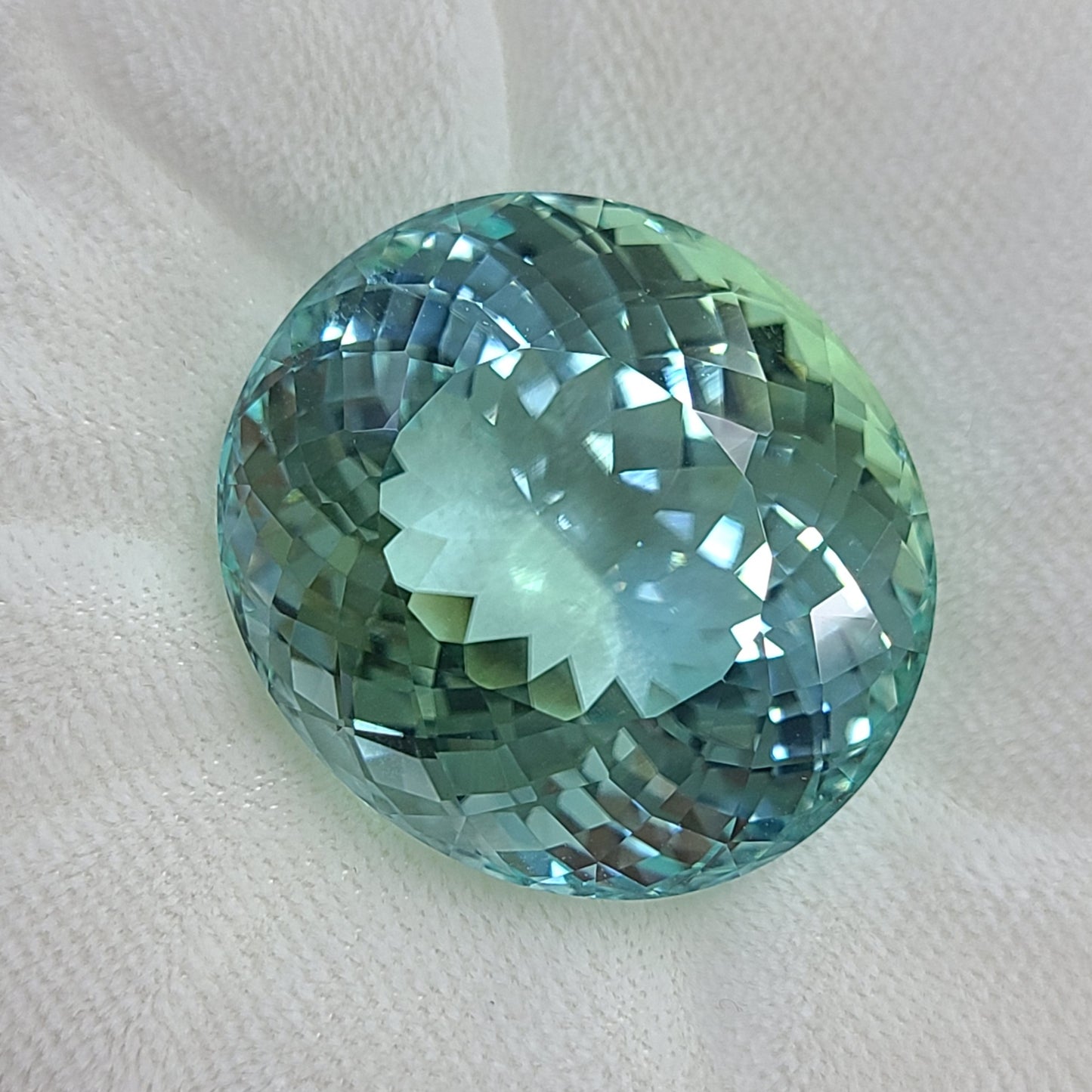Miraculous large grain! 61.297ct Natural paraiba tourmaline loose Bare stone 【identification reportWith]