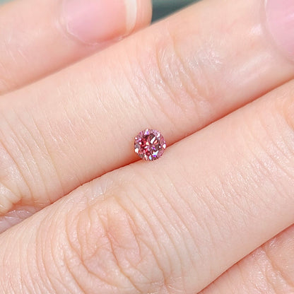 0.157ct Fancy Red Natural Red Diamond loose with CGL grading report