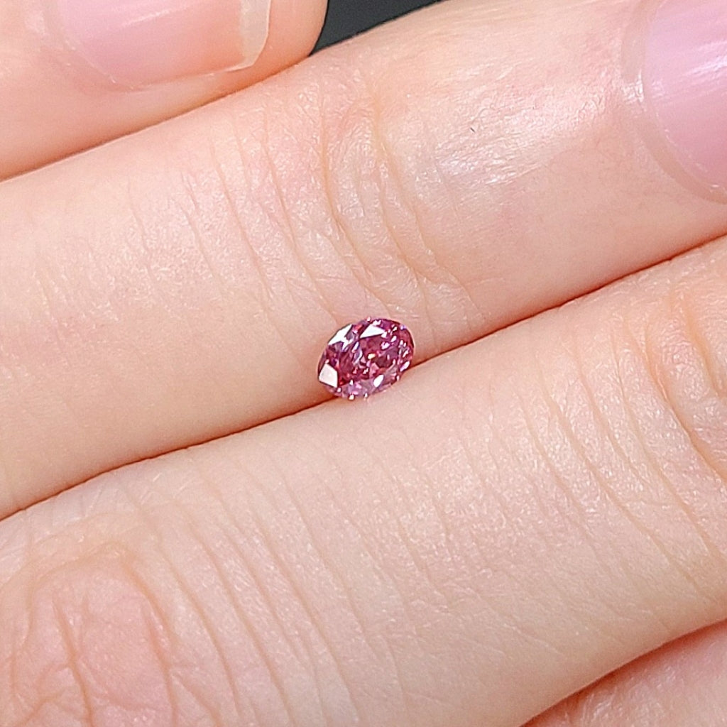 幻の赤い資産！ VSクラスの奇跡！ 天然レッドダイヤモンド ルース