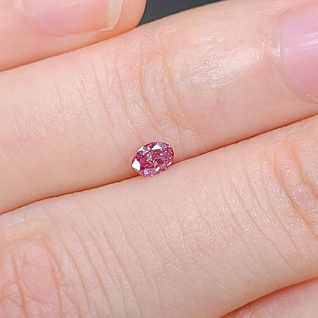 幻の赤い資産！ VSクラスの奇跡！ 天然レッドダイヤモンド ルース