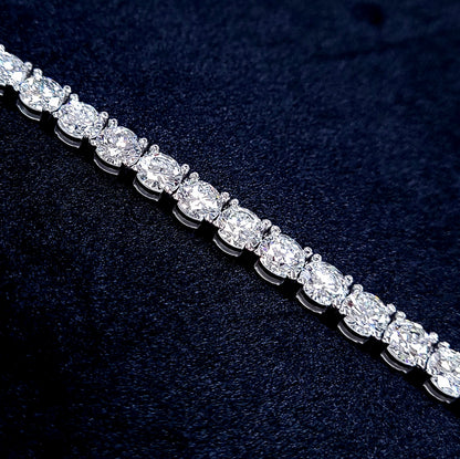 最高級！ 50.519ct 天然ダイヤモンド グラデーション プラチナ Pt900 テニスネックレス【中央宝石研究所ソーティング付】