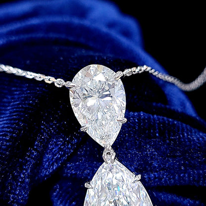 【輝きの極限】5.01ct Dカラー Flawless 2EX 天然ダイヤモンド プラチナ Pt900 ペンダント ネックレス 【GIA・中央宝石研究所鑑定書付】
