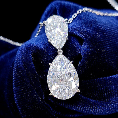 【輝きの極限】5.01ct Dカラー Flawless 2EX 天然ダイヤモンド プラチナ Pt900 ペンダント ネックレス 【GIA・中央宝石研究所鑑定書付】