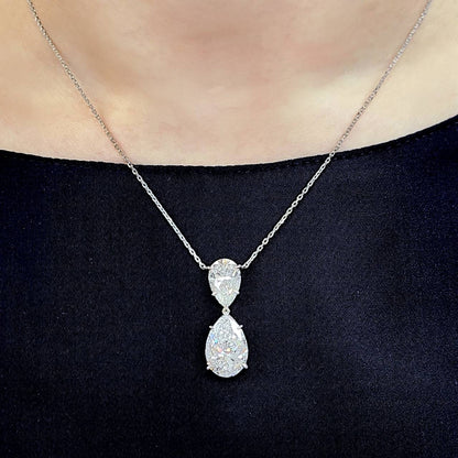 【輝きの極限】5.01ct Dカラー Flawless 2EX 天然ダイヤモンド プラチナ Pt900 ペンダント ネックレス 【GIA・中央宝石研究所鑑定書付】