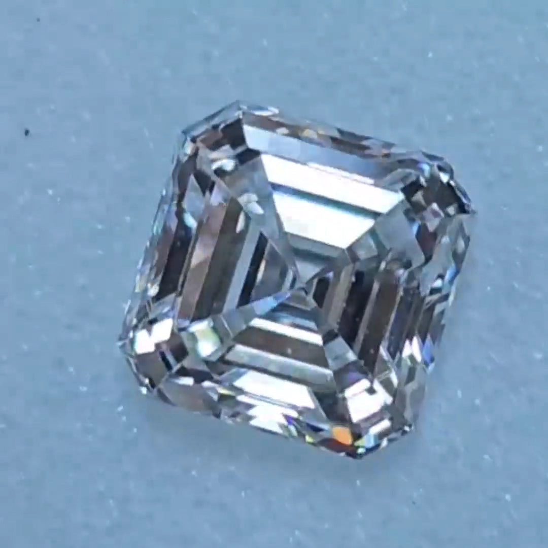 究極の美!  1.01ct Dカラー IF 2EX 天然ダイヤモンド アッシャーカット ルース【GIA鑑定書付き】