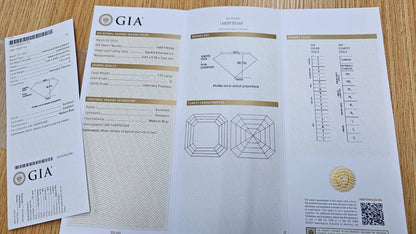 Ultimate beauty! 1.01ct D Color IF 2EX Natural Diamond Assasser Cut loose[With GIA certificate]