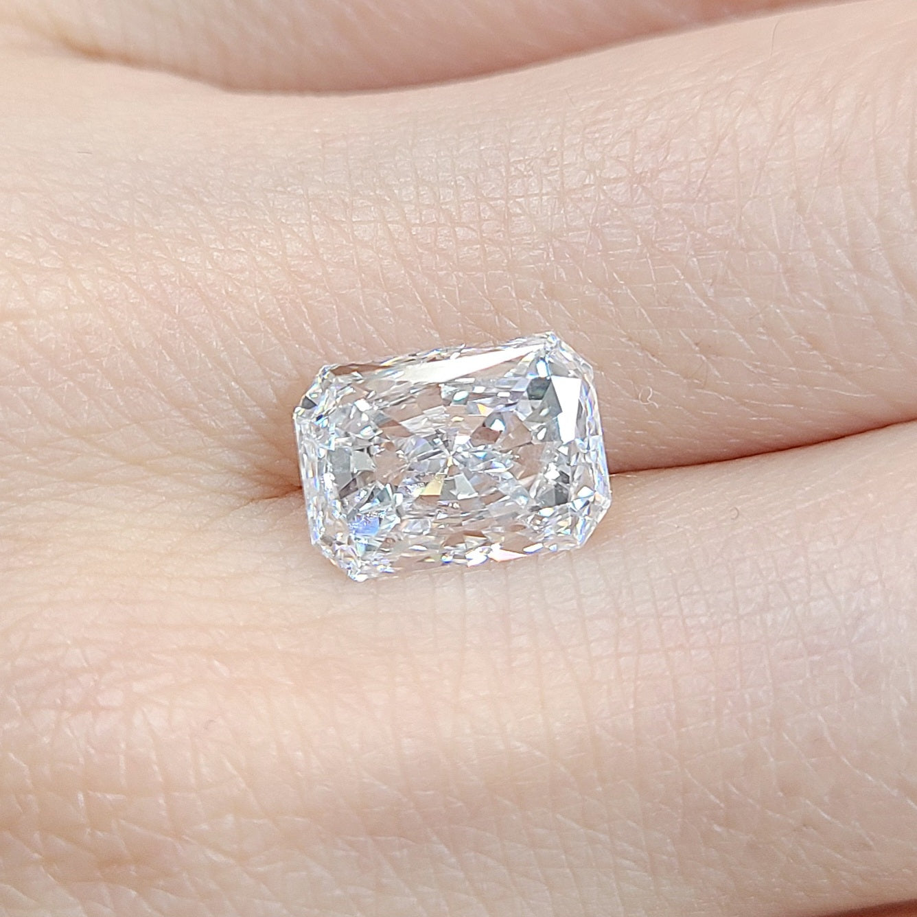 3.01CT D完美的2EX type2a天然钻石 裸钻 矩形切割 裸钻[带GIA证书]