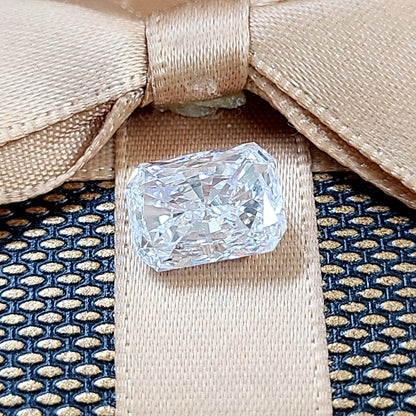 3.01CT D完美的2EX type2a天然钻石 裸钻 矩形切割 裸钻[带GIA证书]