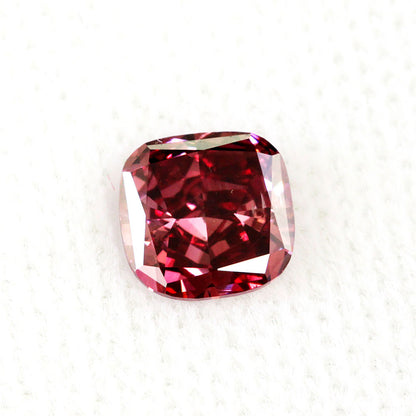 0.75ct FANCY RED Natural Red Diamond Loose Cushion Cut Fancy Red [GIA Certificate].
