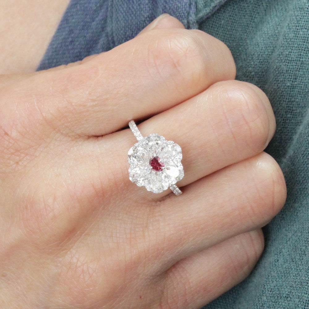 Rare Diamond Moussaieff Red Diamond Ring Moussaieff Red Diamond