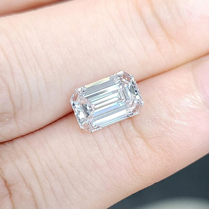 2.01ct Dカラー FL EX Type2a エメラルドカット ダイヤモンド ルース 奇跡の逸品【GIA鑑定書付】