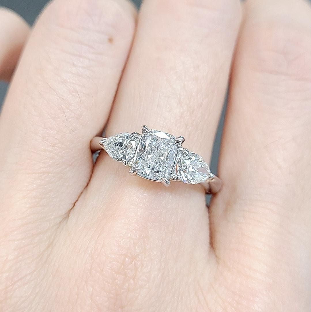 幻の純度】Type2a 天然ダイヤモンド 1.02ct D FL クッションカット