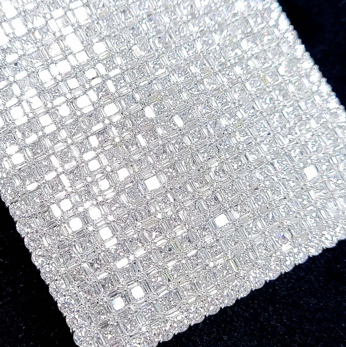 華麗！頂級品質！ 41ct 天然鑽石鉑金 Pt950 K18WG 項鍊墜子