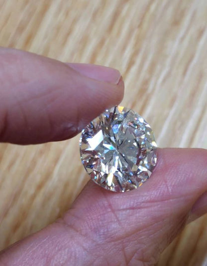 [GIA Appraisal] with the world's highest quality! 10CT D FL 3EX Type2 Natural Diamond loose Round brand cut