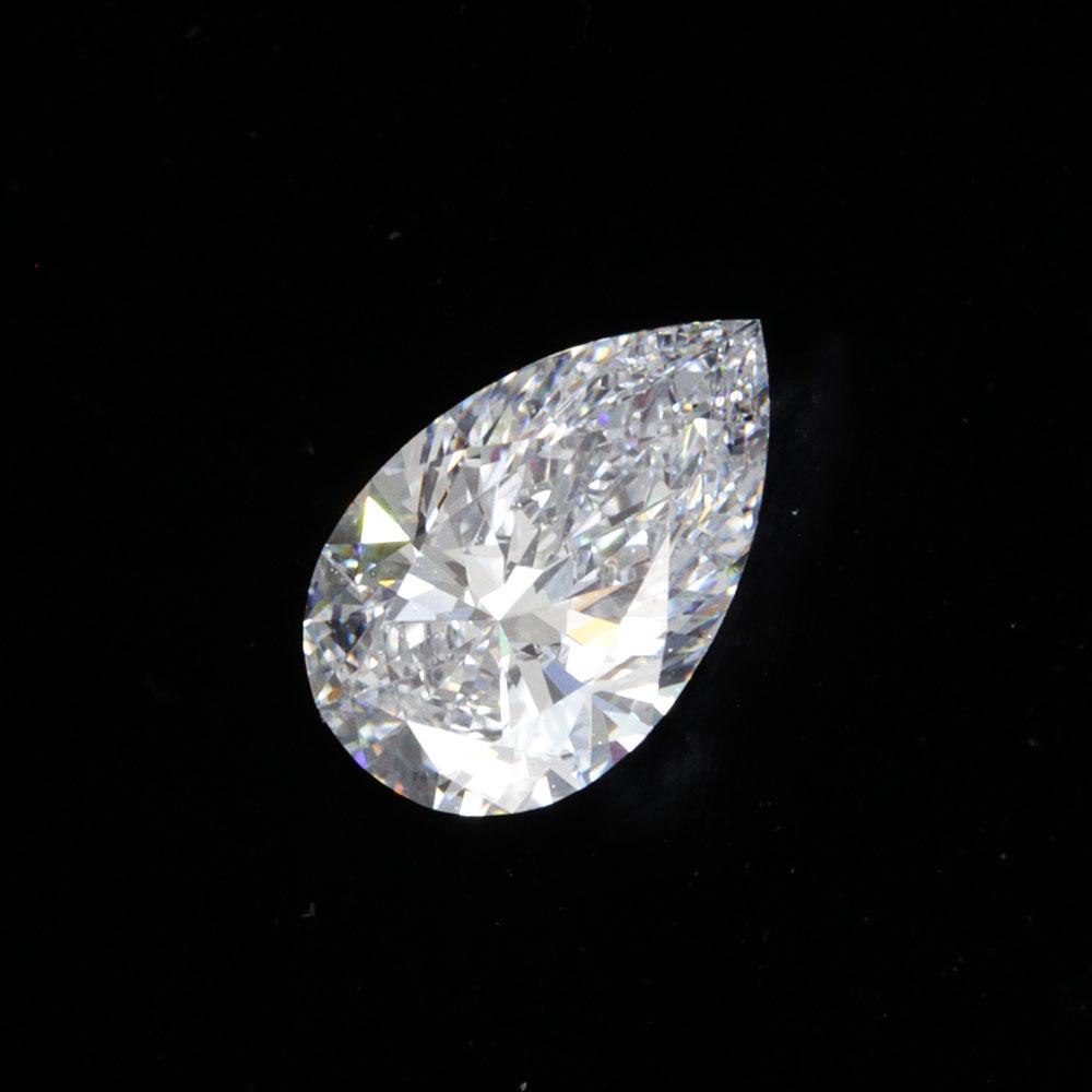 世界最高品質！ 1.00ct D IF 2EX ペアシェイプ 天然 ダイヤモンド ルース 【 GIA 鑑定書付 】 – アメイジング工房