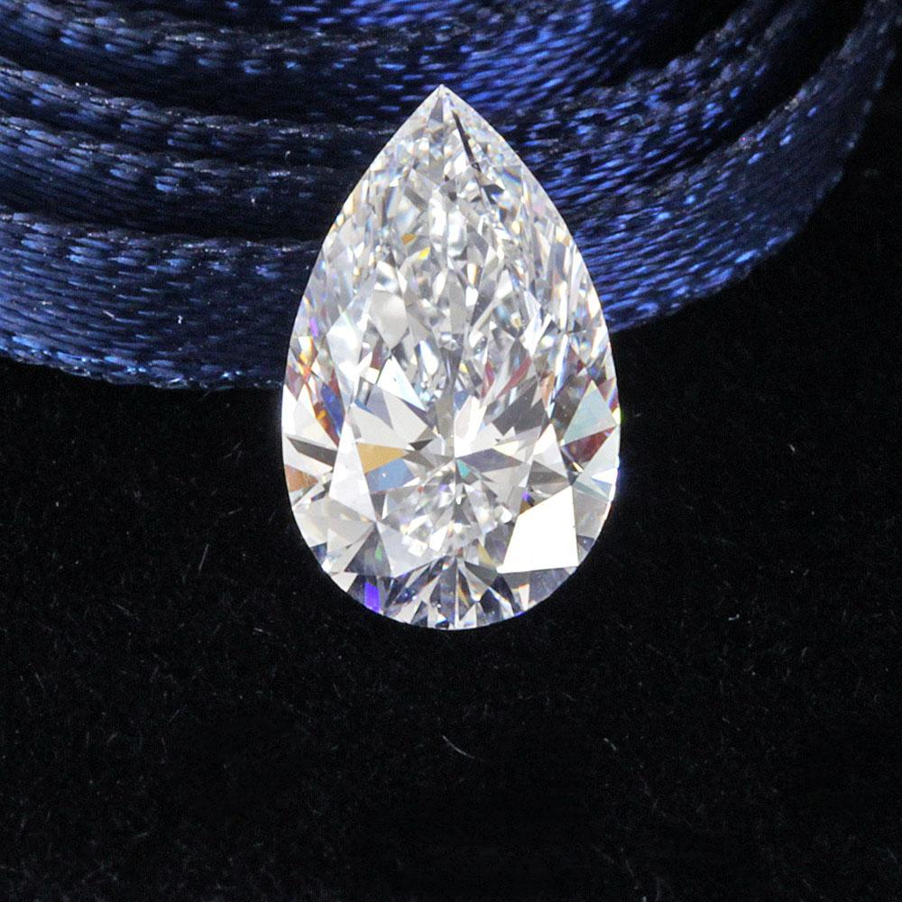 世界最高品質！ 1.00ct D IF 2EX ペアシェイプ 天然 ダイヤモンド ルース 【 GIA 鑑定書付 】 – アメイジング工房