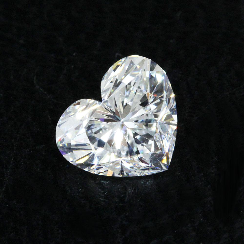 Type2a Ultra rare! 1ct D FL 2EX Heart Natural Diamond loose GIA grading reportWith GIA