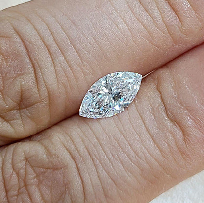 순수 무결점! 1.01ct D FL 2EX 천연 다이아몬드 마키스컷 루스 1.01ct D FL 2EX 【 GIA 감정서 첨부】.