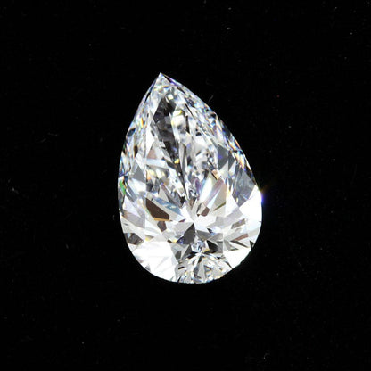 Type2a Ultra rare! 1ct D IF 2EX Heart Natural Diamond Pear Shape loose GIA grading reportWith GIA