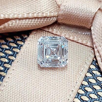 World's highest quality!  1.01ct D Color FL 2EX Natural Diamond Asscher Cut looseGIA Certificate of Authenticity