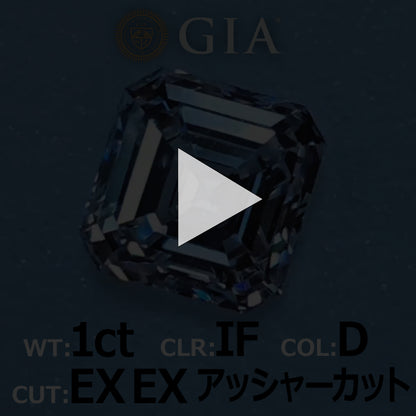 Ultimate beauty! 1.01ct D Color IF 2EX Natural Diamond Assasser Cut loose[With GIA certificate]