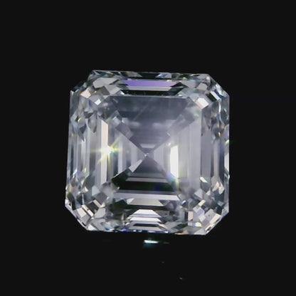 World's highest quality!  1.01ct D Color FL 2EX Natural Diamond Asscher Cut looseGIA Certificate of Authenticity