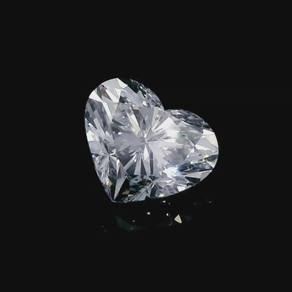 究極の美！ 1ct E VVS2 2EX ハート 天然 ダイヤモンド ルース 【 GIA 鑑定書付 】