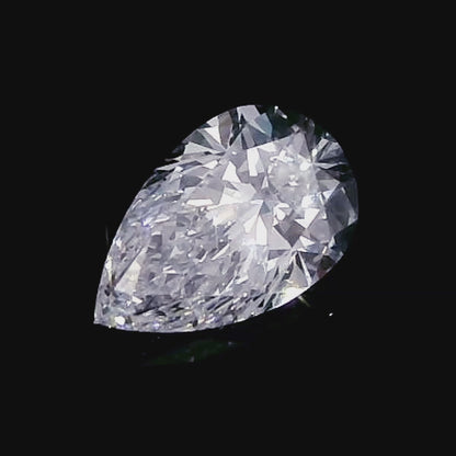 Type2a 超稀有！ 1ct D IF 2EX Heart 梨形天然钻石 裸鑽 附 GIA 证书。