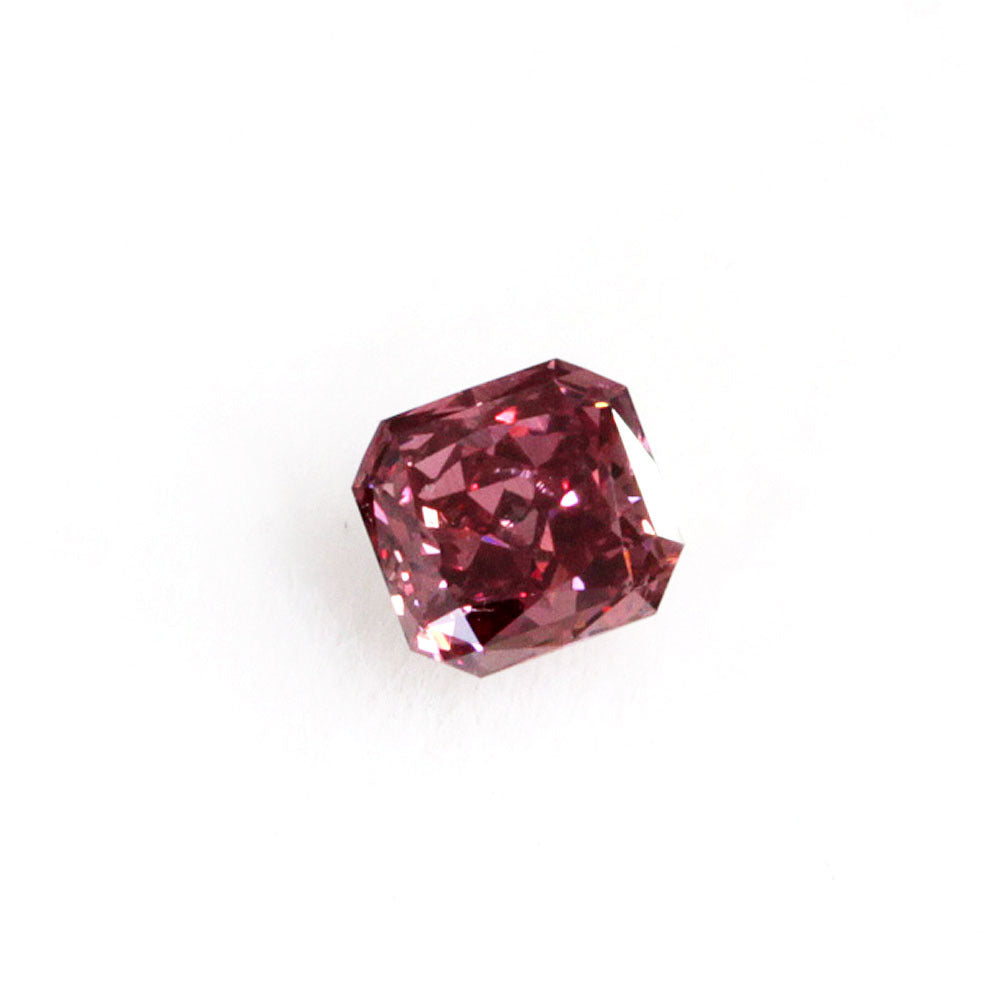 0.142ct FANCY RED 天然 レッドダイヤモンド ルース ファンシーレッド