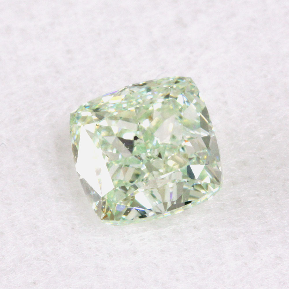 グリーンダイヤモンドルース/ L.BLUISH GREEN/ 0.042 ct.0042ctカラー