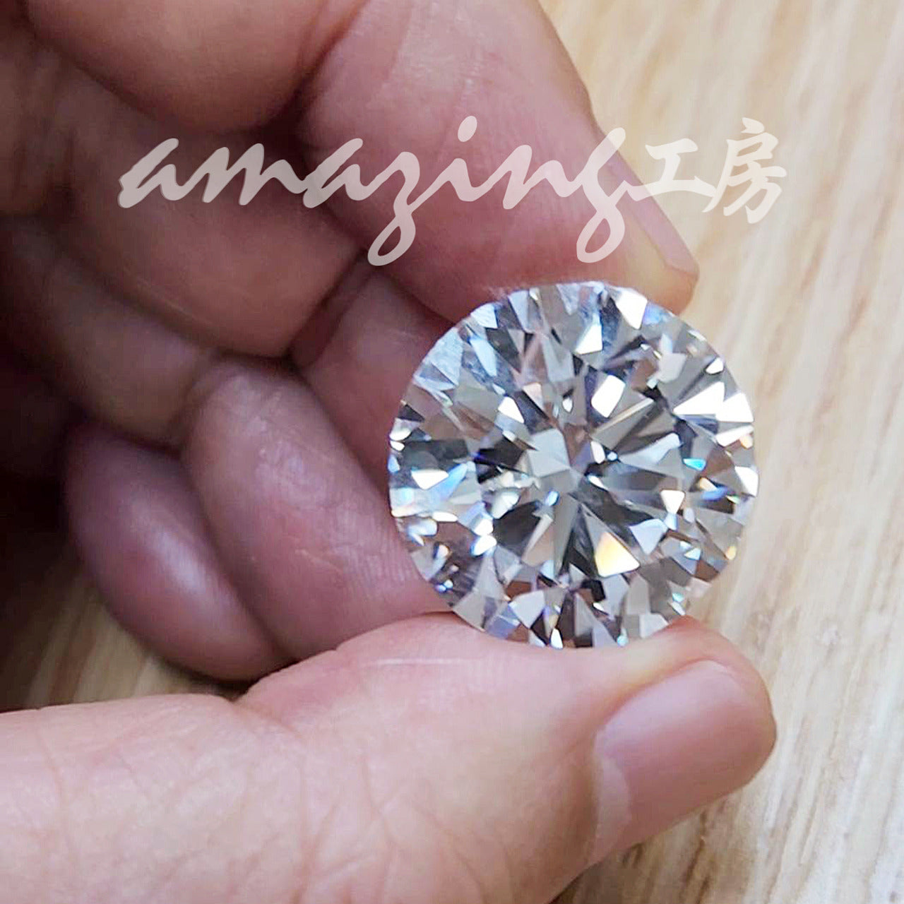 専用です』天然ダイヤモンド 計0.36ct H&C K18ラザールダイヤモンド