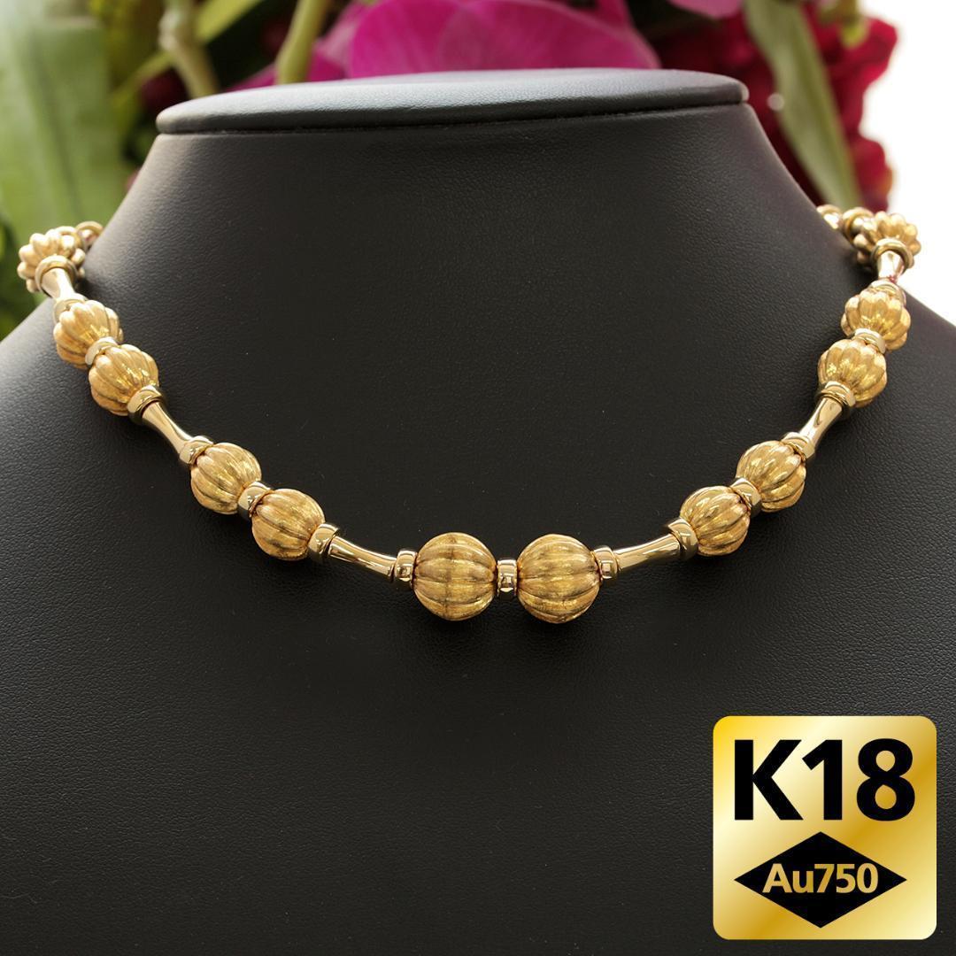 necklaceK18 / AU750 Saudi Goldネックレス