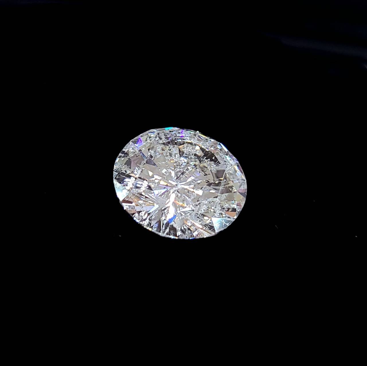 無色 希少 大粒 10ct UP！ 11.824ct H Good 天然 ダイヤモンド ルース 【中央宝石研究所鑑定書付】