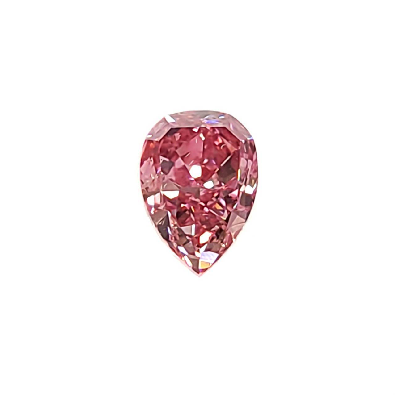 超希少！ Fancy Vivid Pink 1.01ct 天然 ダイヤモンド ルース ペアシェイプ 【 GIA 鑑定書付】