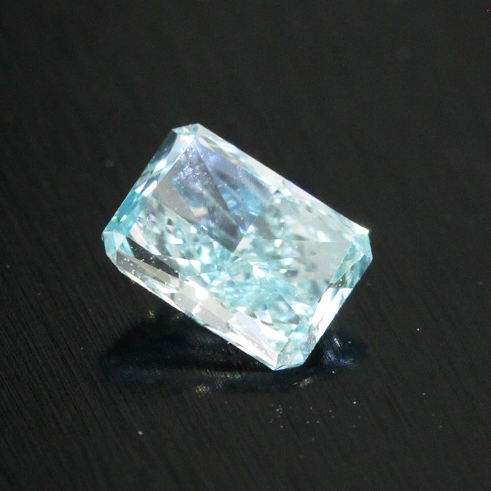 GIA最高級！ Fancy Intense Green-Blue 0.16ct グリーン ブルー 