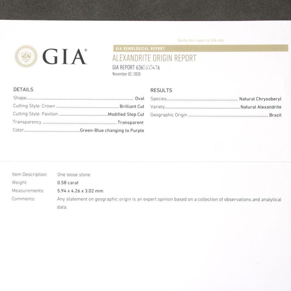 GIA ブラジル産 最高級！ 5ct 天然 アレキサンドライト K18 YG イエローゴールド ブレスレット 6月誕生石 【GIA鑑別書付】