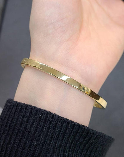 3.5ct 자연 사파이어 다이아몬드 K18 YG Yellow Gold Princess Cut Bracelet Bangle 18 Gold 9 월 Birthstone [차동]